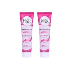 VEET 薇婷 经典粉色脱毛膏 100ml*2支 *2件