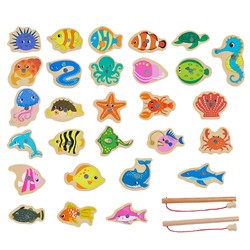 DALA 达拉 儿童钓鱼玩具 28鱼+2杆 袋装