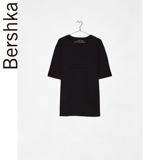 Bershka 巴适卡 03072111800 男士趣味印字T恤 XL