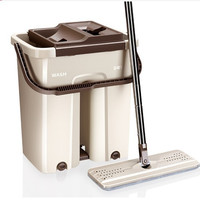 佳帮手 Joybos 免手洗洗脱合一拖把套装 咖色