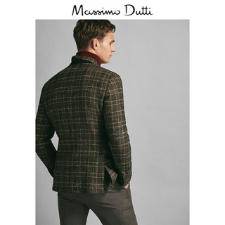 Massimo Dutti 02016218710-23 男士羊毛混纺西装外套 46