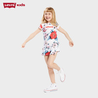 Levi's 李维斯 女童美式复古短袖连衣裙