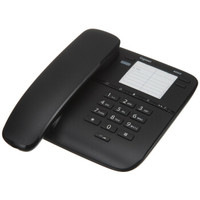 Gigaset 集怡嘉 原西门子品牌 电话机座机 固定电话 办公家用 快捷拨号 桌墙两用可壁挂 6005黑色