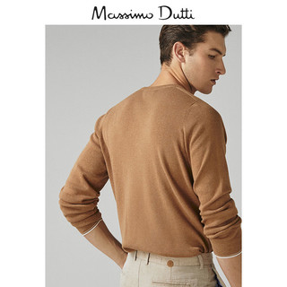 Massimo Dutti 00907301742-23 男士罗纹针织衫 M