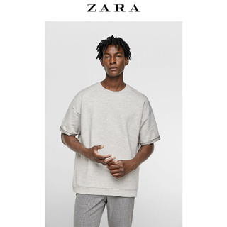 ZARA 05350323052-23 男士廓形短袖卫衣 XL