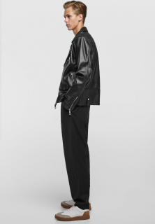 ZARA 00706200800-23 男士山羊皮夹克