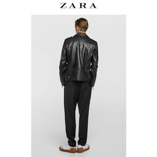 ZARA 00706200800-23 男士山羊皮夹克 M