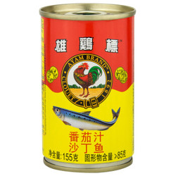 AYAM BRAND 雄雞標 番茄汁沙丁鱼罐头 155g *2件