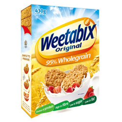 Weetabix 维他麦 全麦营养早餐小饼 430g *6件