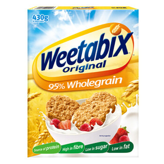 Weetabix 维他麦 天然全麦营养早餐小饼 430g