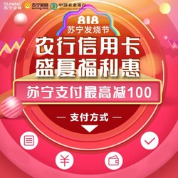 农业银行 X 苏宁易购 每日10点