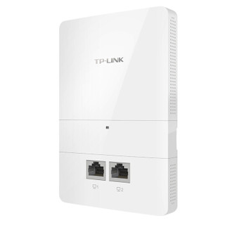 TP-LINK 普联 TL-AP1200GI-PoE AC1200双频无线面板式AP (白色)