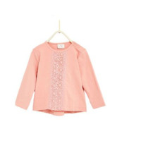 ZARA 童装 凸纹蕾丝上衣