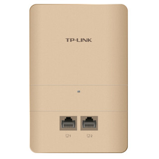 TP-LINK 普联 TL-AP1200GI-PoE AC1200双频无线面板式AP (香槟金)