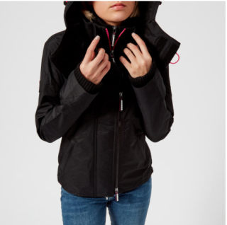Superdry 极度干燥 Tech Hood Pop Zip 女款防风夹克