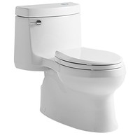 KOHLER 科勒 K-5697T-TFS-0 希玛龙 4.8L 免触式五级旋风座便器