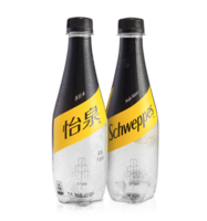 怡泉 Schweppes 无糖零卡 苏打水 汽水饮料400ml*12瓶 整箱装 可口可乐公司出品 新老包装随机发货 *6件