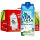 京东plus会员：唯他可可（Vita Coco）天然椰子水进口NFC果汁饮料 330ml*8瓶 整箱 *3件