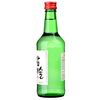 Jinro 真露 韩国进口烧酒20.1°竹炭酒 360ml*6瓶装 年货送礼