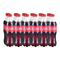 可口可乐 Coca-Cola 汽水 碳酸饮料 500ML*24瓶 整箱装 可口可乐公司出品 新老包装随机发货 *2件