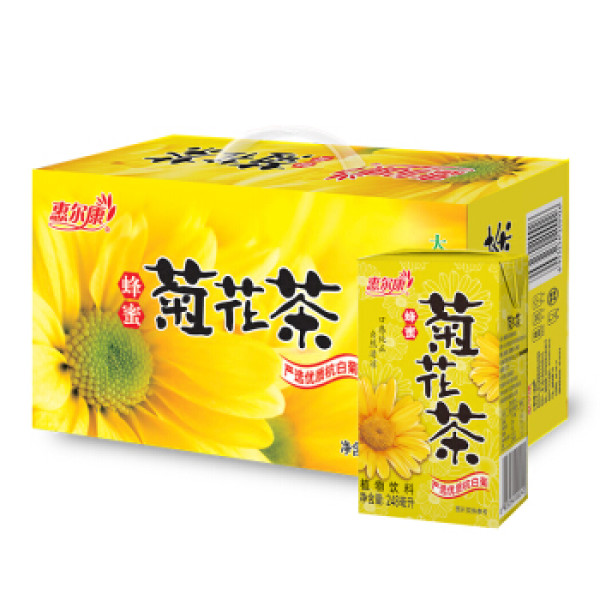 惠尔康 蜂蜜 菊花茶 248ml*24盒【报价 价格 评测 怎么样】 -什么值得