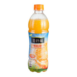 美汁源 果粒橙 420ml*12瓶 含果肉 果汁饮料 可口可乐荣誉出品