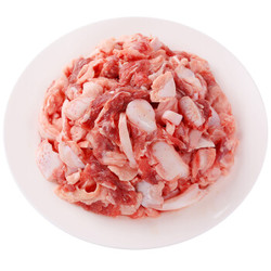 科尔沁 国产 内蒙古骨钙牛肉 500g/袋 骨肉相连生鲜牛肉 带软骨 好吃的牛肉 *4件