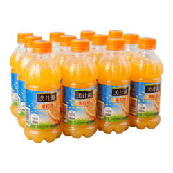 美汁源 果粒橙箱装橙汁饮料 12*300ml *6件