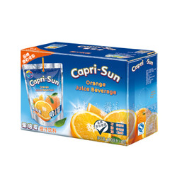 果倍爽 （Capri-Sun）橙汁少儿果汁饮料200ml*6包 果小包运动限量版 整箱装 *3件