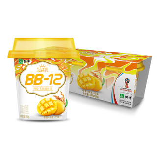 蒙牛  冠益乳BB-12麦酪乳 藜麦+燕麦+芒果 100g*3杯