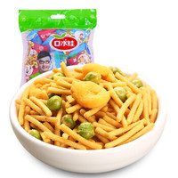 口水娃 多口味虾条青豆豆片组合 500g
