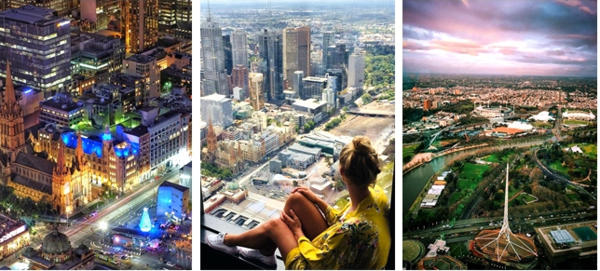 南半球最高城市观景台！澳大利亚墨尔本尤里卡观景台全天门票