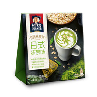  QUAKER 桂格 特调燕麦片日式抹茶味 燕麦喝出咖啡口感 下午茶早餐 168g