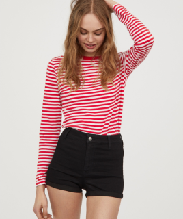 H&M HM0554479 女士牛仔短裤