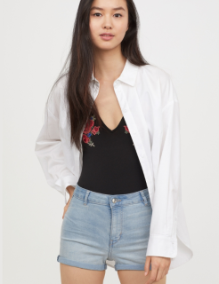 H&M HM0554479 女士牛仔短裤