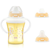 NUK 婴儿双柄透明学习水杯套装 黄色 200ml