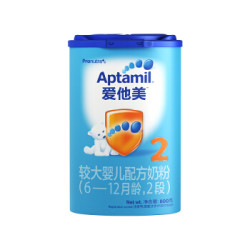 Aptamil 爱他美 较大婴儿配方奶粉 2段 800g *5件