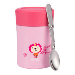 THERMOS 膳魔师 Lion系列 TCLA-473L PK 不锈钢高真空闷烧罐 粉色 470ml +凑单品