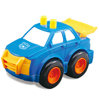 贝恩施 儿童益智玩具 男孩玩具 惯性卡通工程车模型4只耐摔B415