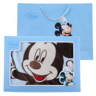 DisneyBaby 迪士尼宝宝 17060 婴儿云毯双层加厚礼盒装 浅蓝 140*110cm