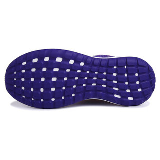 adidas 阿迪达斯 S80383 女童慢跑运动鞋 学院紫色 39码