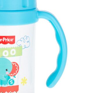 Fisher-Price 费雪 儿童真空吸管保温杯  300ML  蓝色