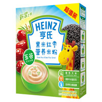 Heinz 亨氏 黑米红枣营养米粉400g *5件