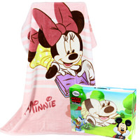 DisneyBaby 迪士尼宝宝 DA895KX01P0114 儿童毛毯礼盒装 粉色 140*110cm