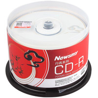 Newsmy 纽曼 CD-R光盘/刻录盘 丹青系列 52速700M 桶装50片空白光盘