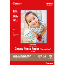 Canon 佳能 GP-508 光面照片纸 6寸 100张