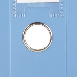 Comix 齐心 6个装 35mm耐用型粘扣档案盒/A4文件盒/资料盒 A8035-6 蓝色 办公用品