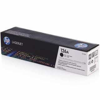 HP 惠普 适配LaserJet CP1025 黑色硒鼓CE310A 126A（适用于M175a/M175nw/M275）