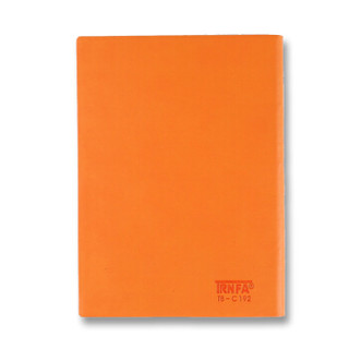 信发（TRNFA） TB-C194 彩色时尚进口变色PU记事本高级商务笔记本 软皮面记事薄创意办公文具（橙黄色18K）