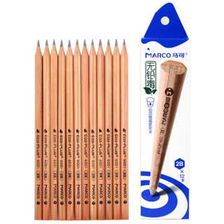 MARCO 马可 6001 2B铅笔 (12支装/盒)